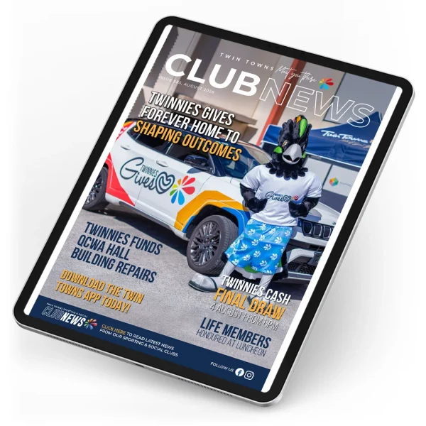 August Club News on iPad